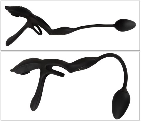 Couples Choice RC 5w1 Wielofunkcyjny System Wibracyjny Czarny Couples Choice