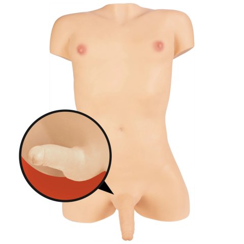 Doc Johnson Natalie Mars - anatomiczny model torsu ULTRASKYN z funkcją wibracji Doc Johnson