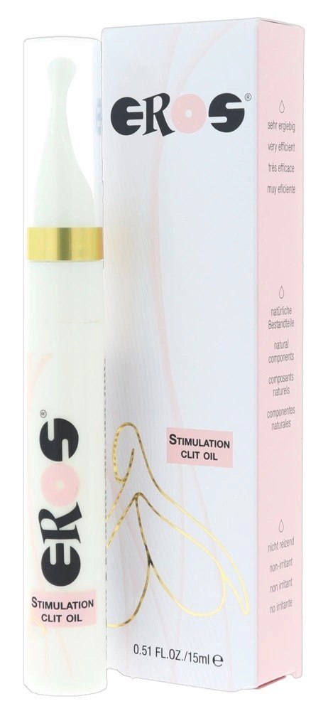 EROS Stimulation Clit Oil 15 ml - Naturalny Olejek do Stref Intymnych Eros