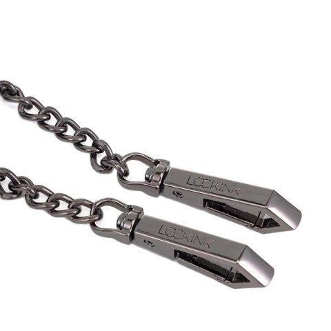 LOCKINK Elegancka torba z zestawem akcesoriow bondage, czarna Lockink