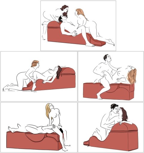 Liberator Aria Flip Chaise 22" czarna - ergonomiczna leżanka składana Liberator