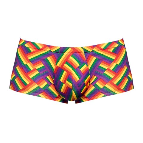 Male Power Impressions Mini szorty XL z paskiem z logo Pride Male Power