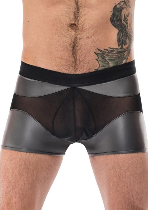 Male Power Iron Clad Szorty XL z siateczną kieszenią czarne Male Power