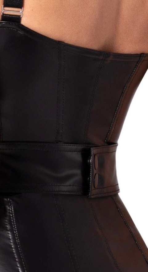 Noir Handmade Sukienka Mini Czarna z Pierścieniem Regulowana L Noir