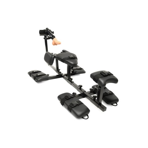 XR Brands Deluxe system krępujący z maszyną intymną, regulowany XR Brands