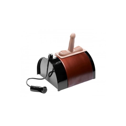 XR Brands LoveBotz Saddle Deluxe - maszyna intymna na kołkach z podwojnym mocowaniem XR Brands