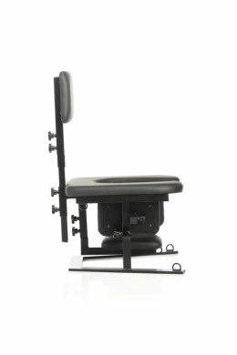 XR Brands Pleasure Throne Fotel Intymny Regulowany Czarny 120kg XR Brands