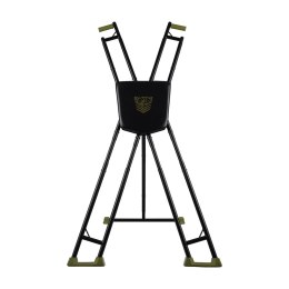 XR Brands Tactical Cross Black/Green - stalowa konstrukcja, regulacja Doc Johnson