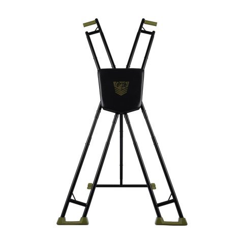 XR Brands Tactical Cross Black/Green - stalowa konstrukcja, regulacja Doc Johnson