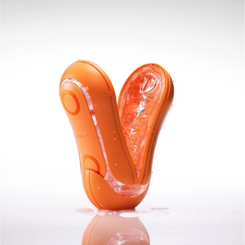 Tenga Flip Orb Orange Sunset - innowacyjna maszyna intymna z kulkami, 178 mm Tenga