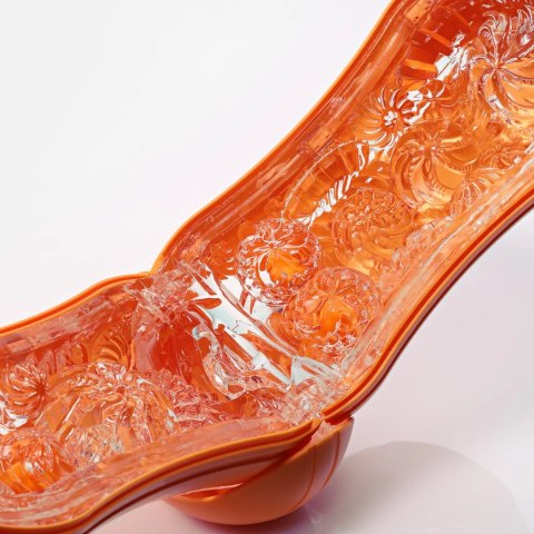 Tenga Flip Orb Orange Sunset - innowacyjna maszyna intymna z kulkami, 178 mm Tenga