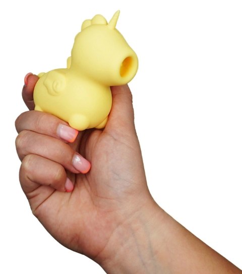 Unihorn Bean Blossom - urządzenie intymne z podwojnym silnikiem, silikon, fioletowe Unihorn