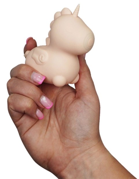 Unihorn Heart Throb - Stymulator Klitorisu w Kształcie Jednorożca, 9 cm, silikon Unihorn