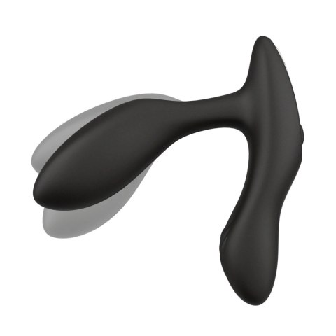 We-Vibe Vector+ Charcoal Black - Masażer prostaty z aplikacją i pilotem We-Vibe