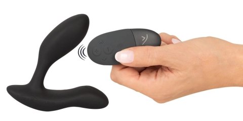 We-Vibe Vector+ Charcoal Black - Masażer prostaty z aplikacją i pilotem We-Vibe