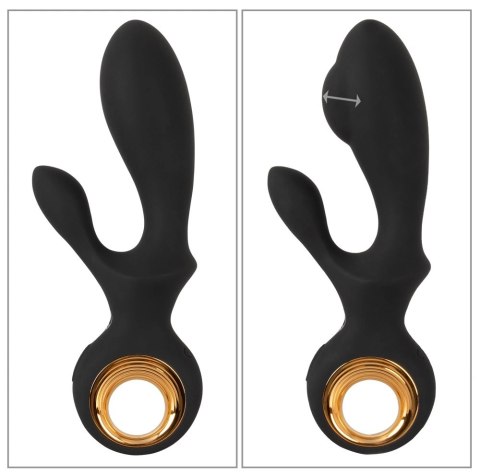 You2Toys Eternal - Wibrator Kroliczek Czarny, Nadmuchiwany, 3 Silniki Eternal