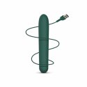 Glov Eco Bullet Green - ekologiczny miniwibrator, 10 trybow, USB