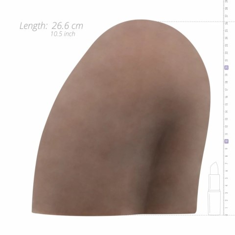 Kiara Summer model dwukanałowy, maszyna intymna TPR, naturalny beż