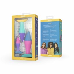 Koda Zestaw Kolorowych Stożkow Anatomicznych z Silikonu - 3 Rozmiary