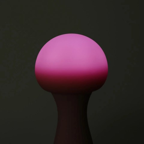 OTOUCH Mushroom Wand Pink - silikonowy model z 7 trybami i podstawką LED