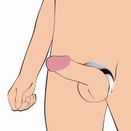 Sarge Stalowy Pierścień Intymny 57 mm - Wytrzymały, Hipoalergiczny