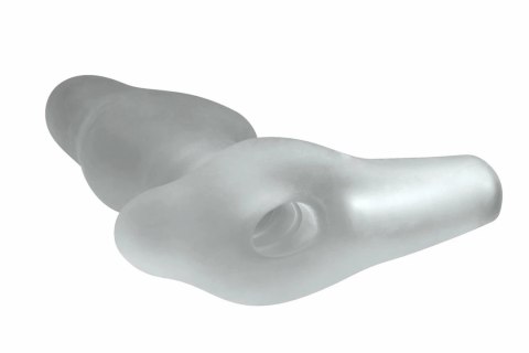 Satisfyer Love Tunnel - Model z pilotem, silikonowa maszyna intymna dla par