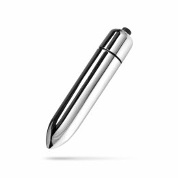 Satisfyer Mini Wibrator Bullet Silver - Kompaktowy Model Metaliczny