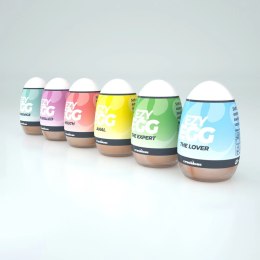 Crushious Ezy Egg Zestaw 6 modeli wielokolorowych - elastyczne akcesoria Crushious
