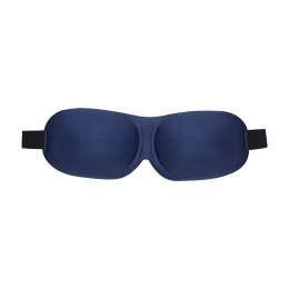 Loving Joy 3D Mask Navy - anatomiczna opaska na oczy z miękką tkaniną Ouch! by Shots