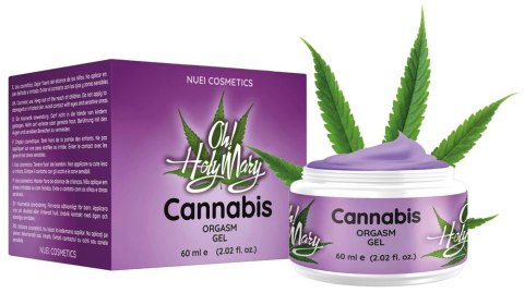 NUEI Oh Cannabis Orgasm Gel 60ml - Wegański żel konopny intensyfikujący NUEI