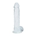 RealRock Crystal Clear model 5, 12,7 cm - przezroczysty, z przyssawką RealRock by Shots