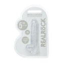RealRock Crystal Clear model 5, 12,7 cm - przezroczysty, z przyssawką RealRock by Shots