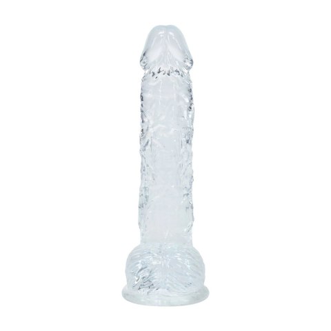 RealRock Crystal Clear model 5, 12,7 cm - przezroczysty, z przyssawką RealRock by Shots