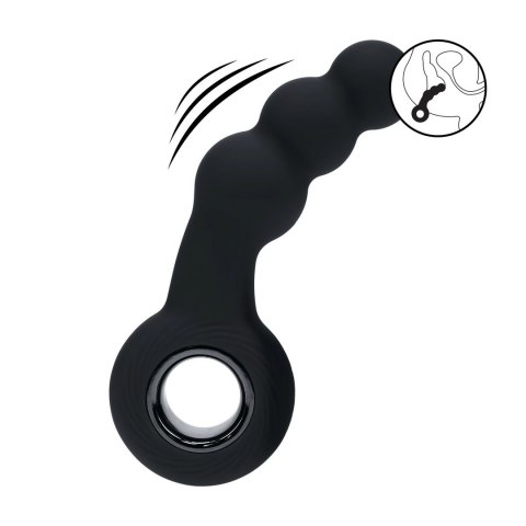 LEVELZ Beads Pro Loop Czarny - Model silikonowy z funkcją wibracji Levelz by Shots