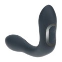 LEVELZ Bendable Silicone Prostate czarny silikonowy stymulator z funkcją podgrzewania Levelz by Shots