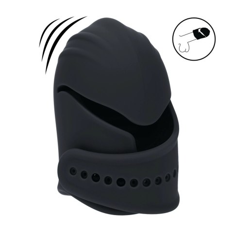 LEVELZ Black - silikonowy stymulator wibracyjny z regulacją Levelz by Shots