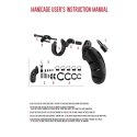 Man|Cage Model 22 - system zabezpieczający z elektrostymulacją, 6,5 cm ManCage by Shots