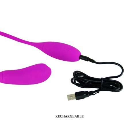 Pretty Love Smart Snaky Vibe silikonowy, 2 silniki, 7 trybow, ładowalny PRETTY LOVE