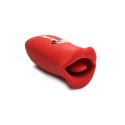 XR Brands Lickgasm Kiss and Tell silikonowy stymulator z funkcją ssania XR Brands