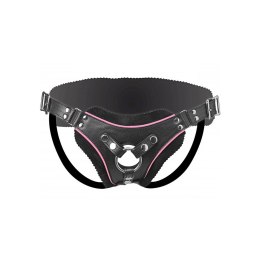 XR Brands Strap-On Uprząż Vegan Pink z Regulacją i O-Ringami XR Brands