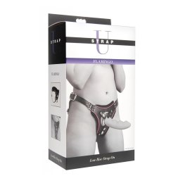 XR Brands Strap-On Uprząż Vegan Pink z Regulacją i O-Ringami XR Brands