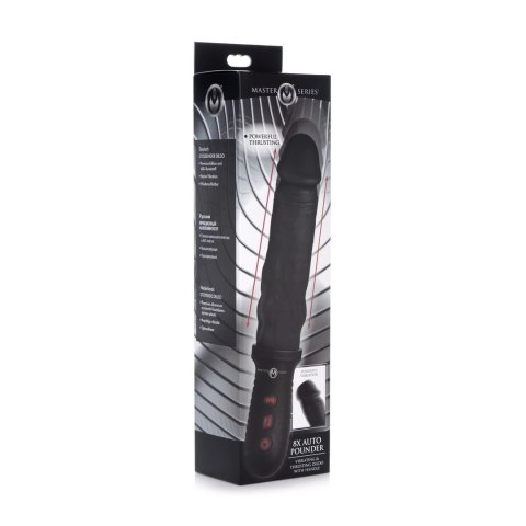 XR Brands maszyna intymna wibrująca z uchwytem czarna 29 cm XR Brands