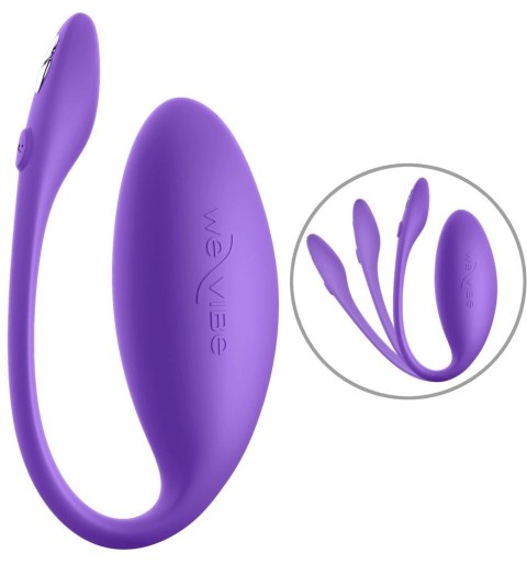 We-Vibe Jive Lite Purple - Model z Bluetooth, 10 trybow, silikon 10,2 cm We-Vibe