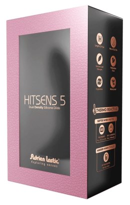 Adrien Lastic Hitsens 5 silikonowy model elastyczny 12,9 cm czarny Adrien Lastic