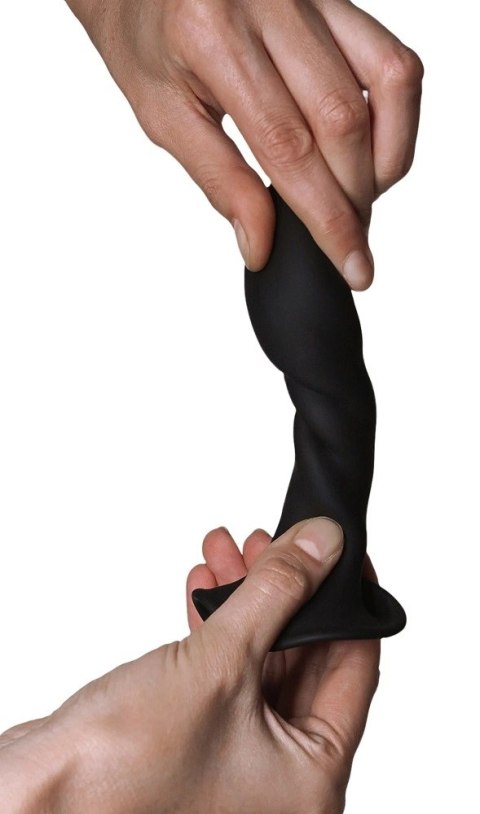 Adrien Lastic Hitsens 5 silikonowy model elastyczny 12,9 cm czarny Adrien Lastic