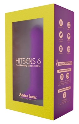 Adrien Lastic Hitsens 6 model silikonowy, elastyczny, fioletowy 13,5 cm Adrien Lastic