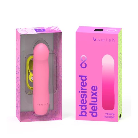 B Swish Bdesired Infinite Deluxe Pink - 5 Trybow, Wodoodporny, USB B Swish