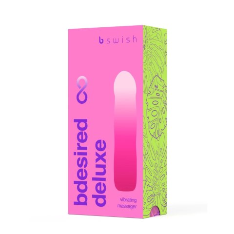 B Swish Bdesired Infinite Deluxe Pink - 5 Trybow, Wodoodporny, USB B Swish