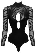 Cottelli Collection Fantasy Body czarne długi rękaw S-L elastyczne Fantasy by Cottelli