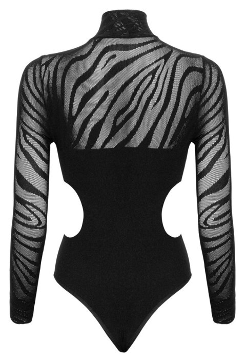 Cottelli Collection Fantasy Body czarne długi rękaw S-L elastyczne Fantasy by Cottelli